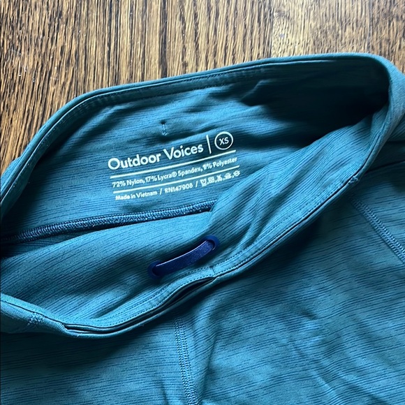 Teal Women's Athletic Shorts - Picture 2 of 5